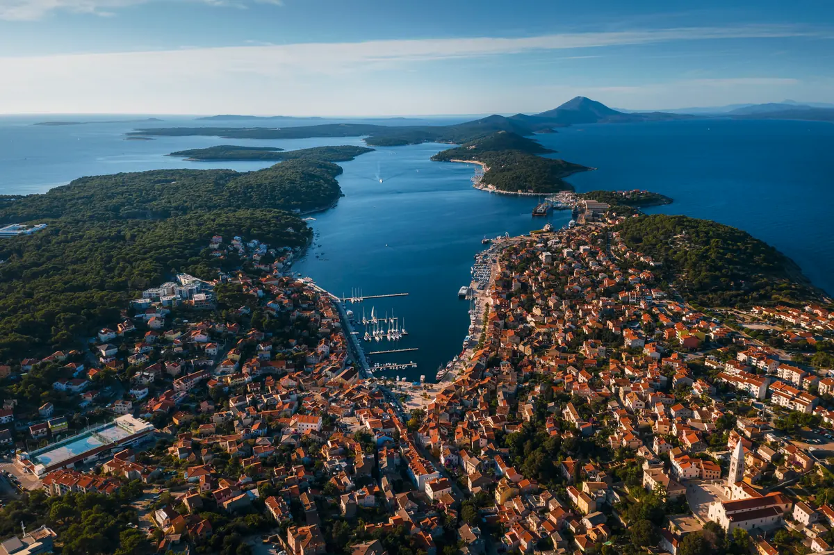 Mali Lošinj iz zraka