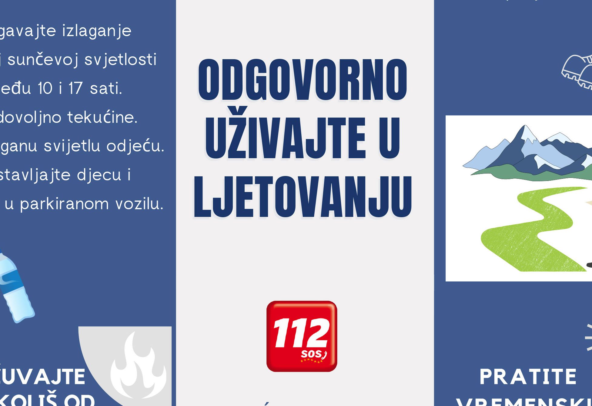 Odgovorno uživajte u ljetovanju